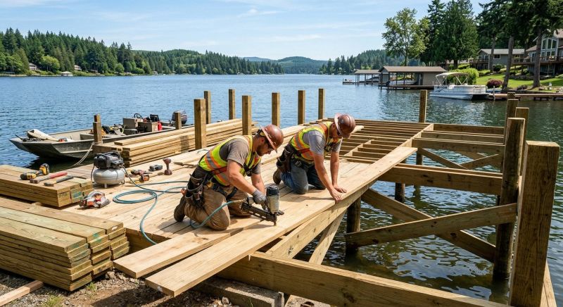Boat Dock Construction in Alpharetta, GA