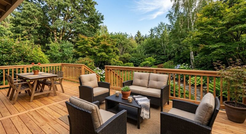 Cedar Deck Installation in Seattle, WA
