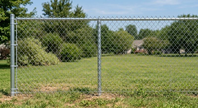 Cyclone Fence Installation in Pearland, TX