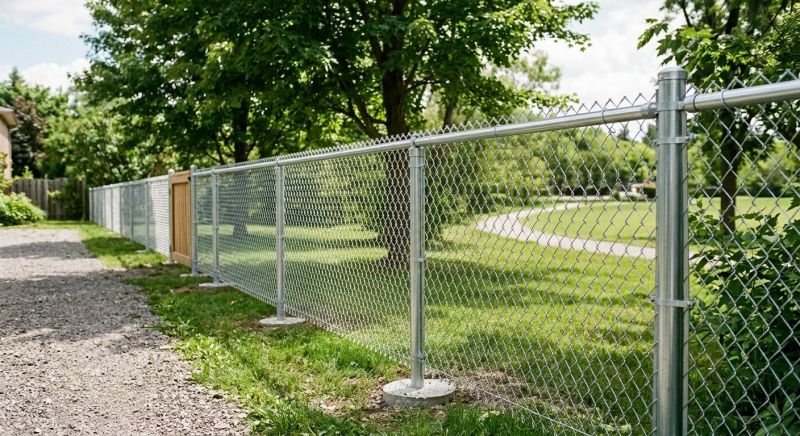 Cyclone Fence Installation in Roseville, CA