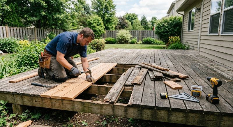 Deck Floor Repair in Seattle, WA
