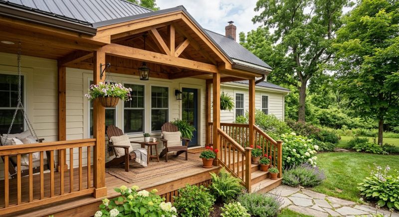 Porch Construction in Redmond, WA