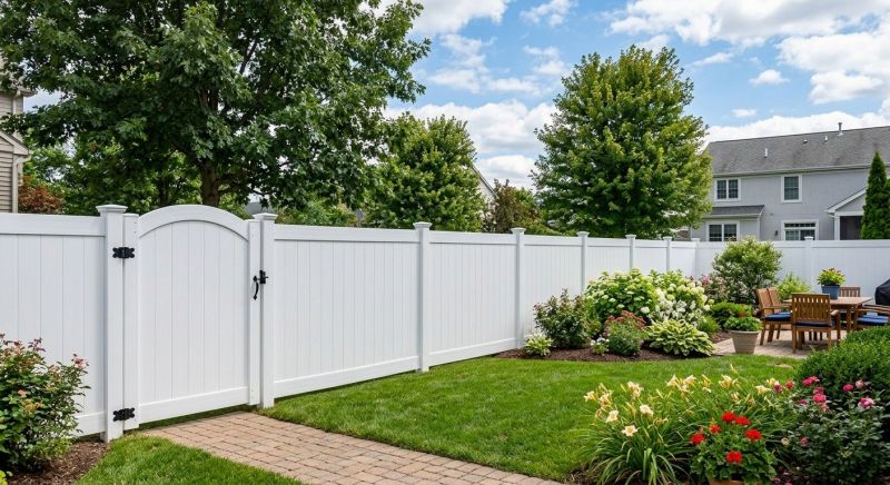 Pvc Privacy Fence Installation in Pearland, TX