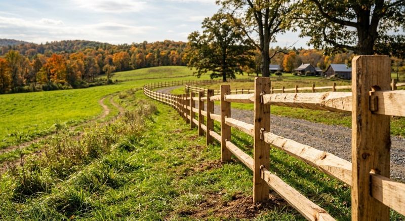 Rail Fence Installation in Sacramento, CA