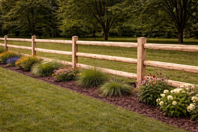 Split Rail Fence Replacement in Sacramento, CA