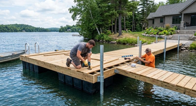 Water Dock Installation in Alpharetta, GA