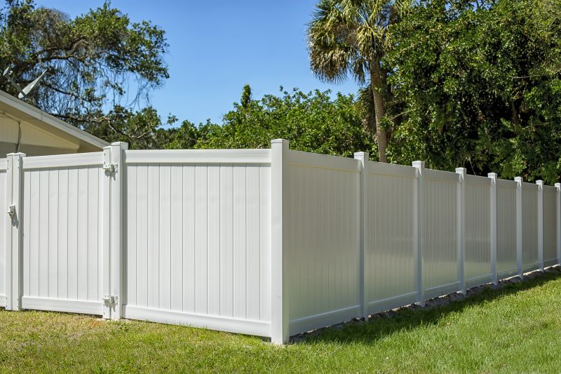 White Pvc Fence Installation in Pearland, TX